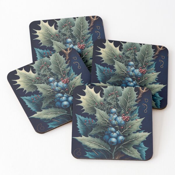 Artikelvorschau, Blue Holly Clan - Ah-ni-sa-ho-ni entworfen und verkauft von Photo Rangers.