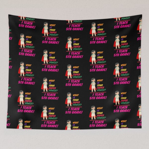 Item preview, Superhero 5th Grade Teacher Appreciation designed and sold by superteachers.
