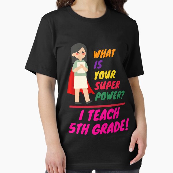 Item preview, Superhero 5th Grade Teacher Appreciation designed and sold by superteachers.