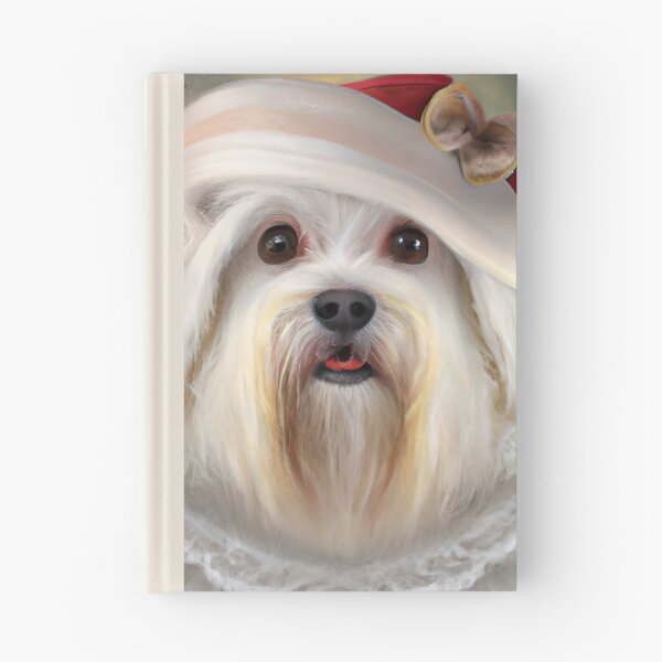 Item preview, Barbado da Terceira Wearing a Christmas Hat designed and sold by ZenEverAI.
