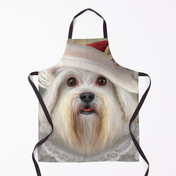 Item preview, Barbado da Terceira Wearing a Christmas Hat designed and sold by ZenEverAI.