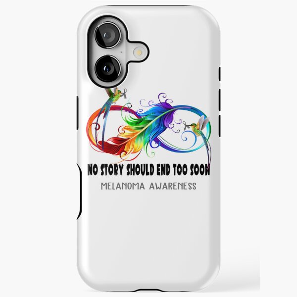 Item preview, Melanoma Awareness - NO STORY SHOULD END TOO SOON designed and sold by Jennpak.