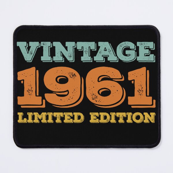 Item preview, VINTAGE 1961 LIMITED EDITION DISTRESSED RETRO BIRTHDAY GIFT IDEA designed and sold by Kipcio.