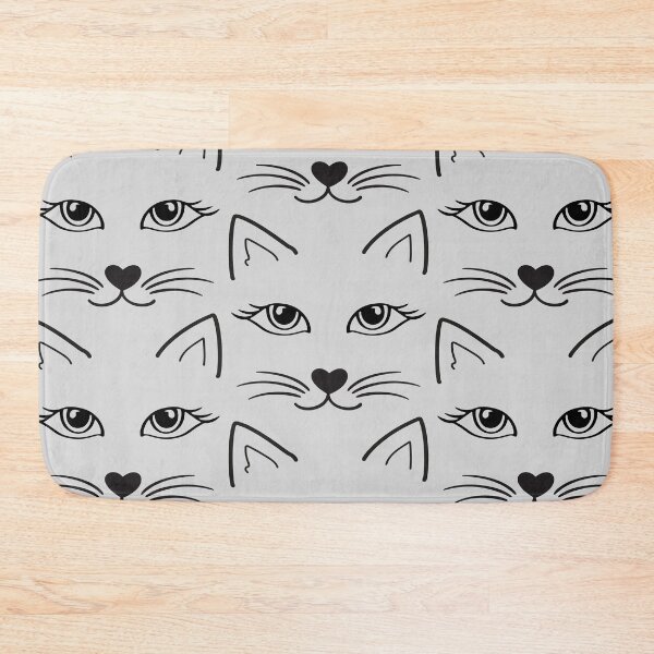 Item preview, Face of a cute feline very happy designed and sold by The-Blue-Feline.