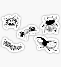 Inktober 2017 Days 6-10 Sticker