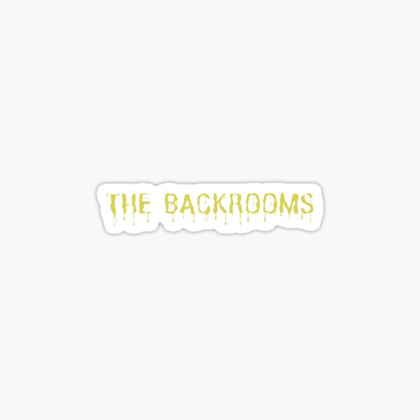 The Backrooms Stickers for Sale