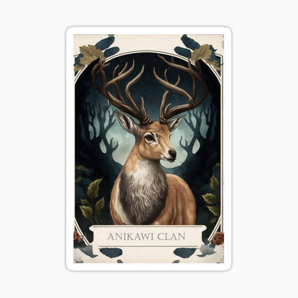 Deer Clan - AniKawi Sticker