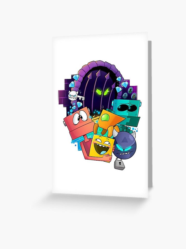 Geometry Dash Easy Postcard for Sale by CoryBaxter