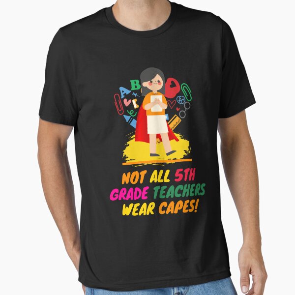 Item preview, Superhero 5th Grade Teacher Appreciation designed and sold by superteachers.