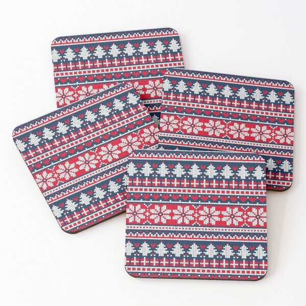 Item preview, Vintage knitted Christmas Pattern designed and sold by FeeLnLivE.