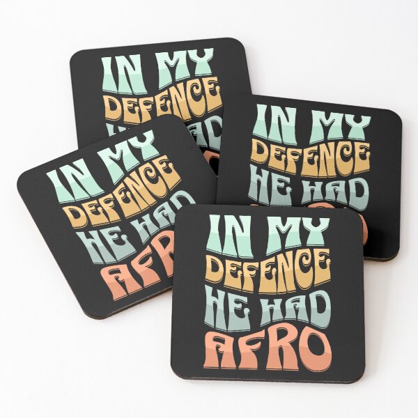 Item preview, In My Defence, He Had Afro designed and sold by David Apricot.