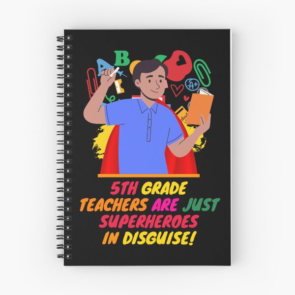 Item preview, Superhero 5th Grade Teacher Appreciation designed and sold by superteachers.