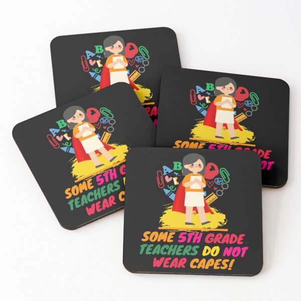 Item preview, Superhero 5th Grade Teacher Appreciation designed and sold by superteachers.