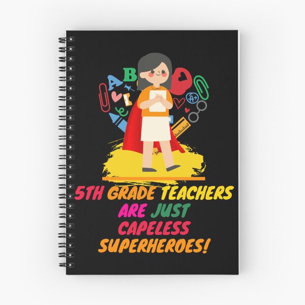 Item preview, Superhero 5th Grade Teacher Appreciation designed and sold by superteachers.