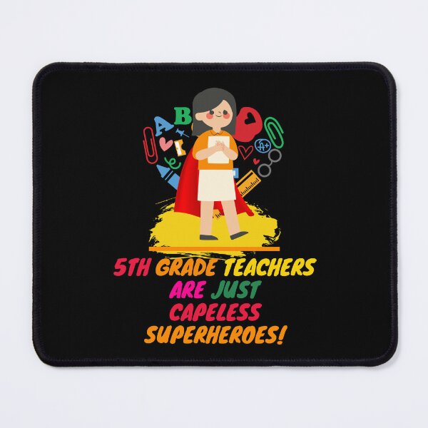 Item preview, Superhero 5th Grade Teacher Appreciation designed and sold by superteachers.