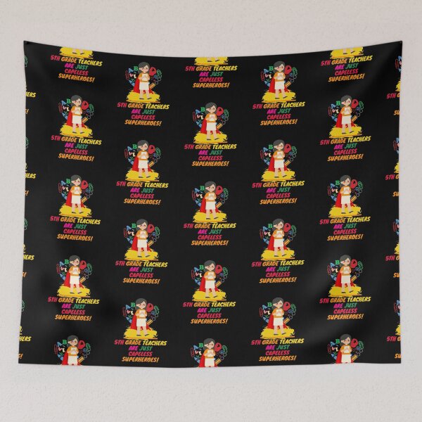 Item preview, Superhero 5th Grade Teacher Appreciation designed and sold by superteachers.