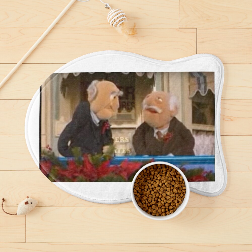 Statler and Waldorf watch a Christmas parade