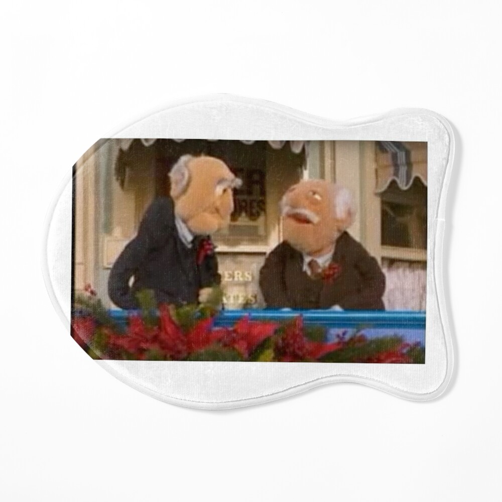 Statler and Waldorf watch a Christmas parade