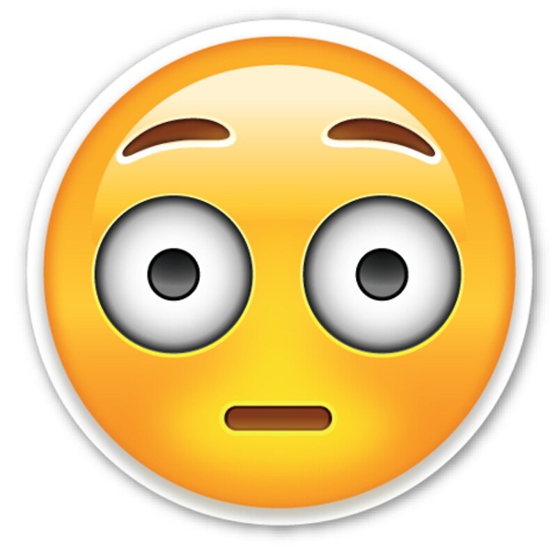 "Embarrassed Emoji" by Ch3lZ Redbubble