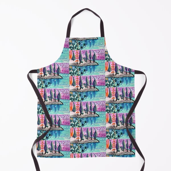 Item preview, Whimsical Lake Landscape designed and sold by oceanlady65.
