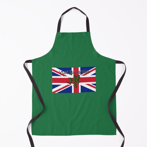 Item preview, "Yule Britannia" Christmas Union Jack Flag designed and sold by LindaCooke.