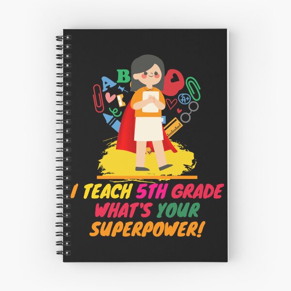Item preview, Superhero 5th Grade Teacher Appreciation designed and sold by superteachers.