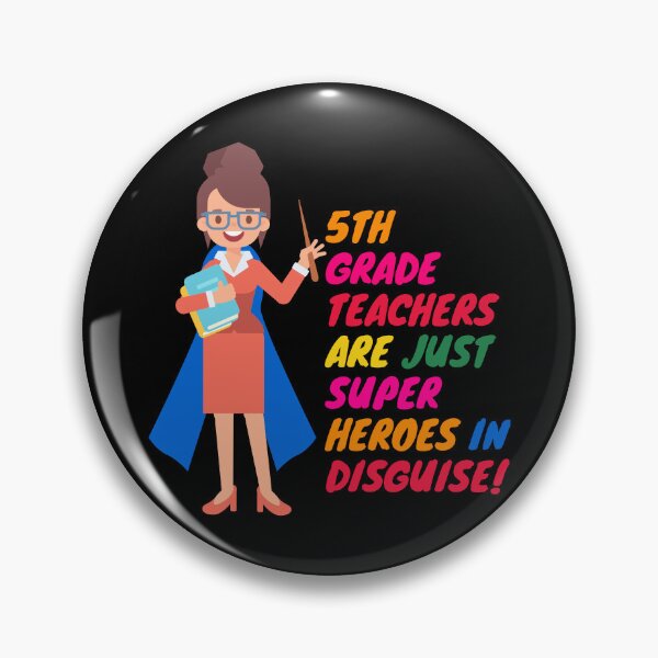 Item preview, Superhero 5th Grade Teacher Appreciation designed and sold by superteachers.