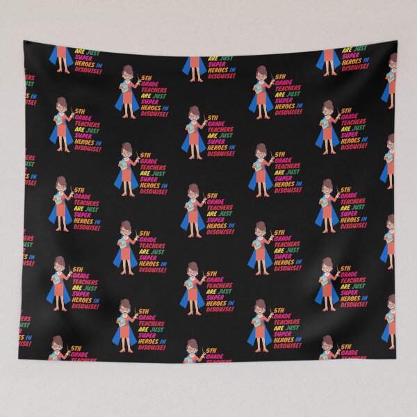 Item preview, Superhero 5th Grade Teacher Appreciation designed and sold by superteachers.