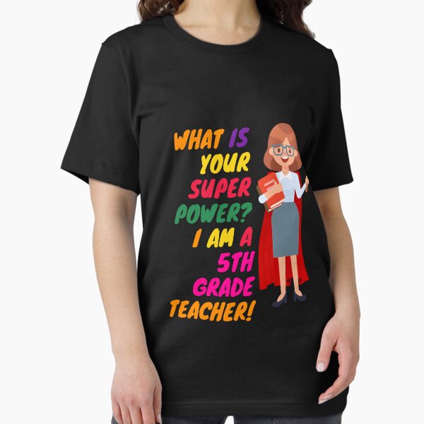Item preview, Superhero 5th Grade Teacher Appreciation designed and sold by superteachers.