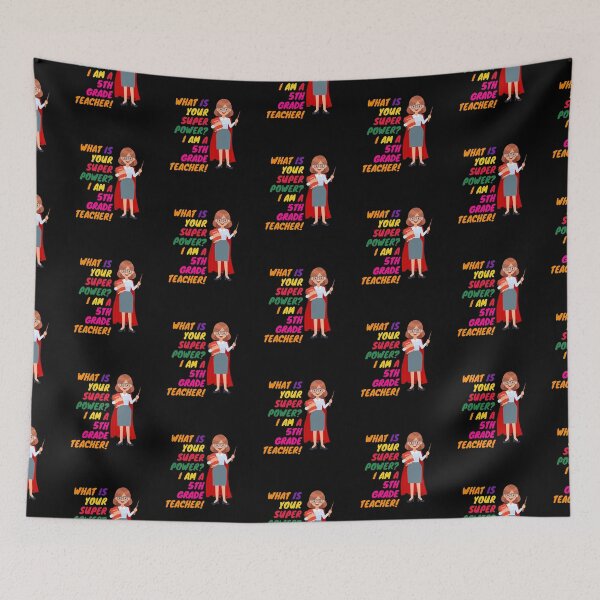 Item preview, Superhero 5th Grade Teacher Appreciation designed and sold by superteachers.