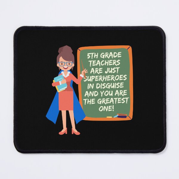 Item preview, Superhero 5th Grade Teacher Appreciation designed and sold by superteachers.