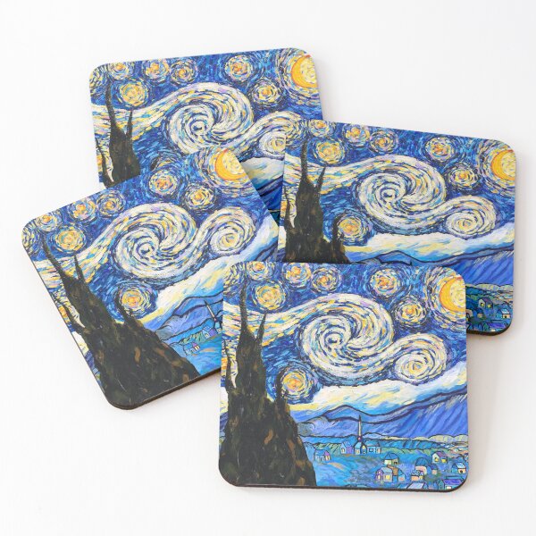 Item preview, Vincent's Starry Night designed and sold by mikimori.