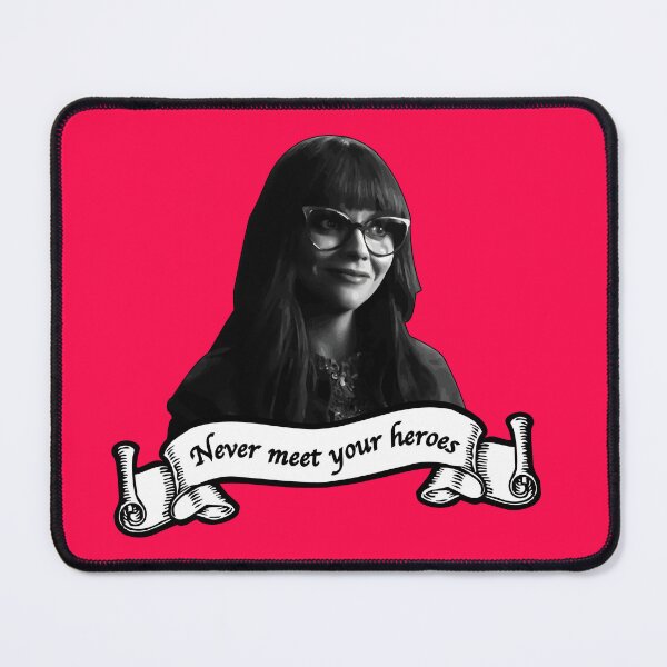 Item preview, Never meet your heroes designed and sold by vermilione.