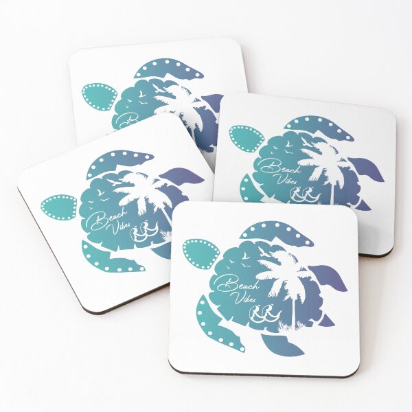 Item preview, Beach Vibes turtle designed and sold by Kardexsin.