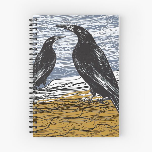 Item preview, Tasmanian Black Currawong designed and sold by topologydesign.