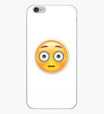 Embarrassed Emoji iPhone Case