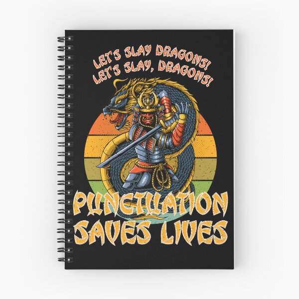 Item preview, Punctuation Saves Lives, Funny English Teacher  designed and sold by mamahellfire31.