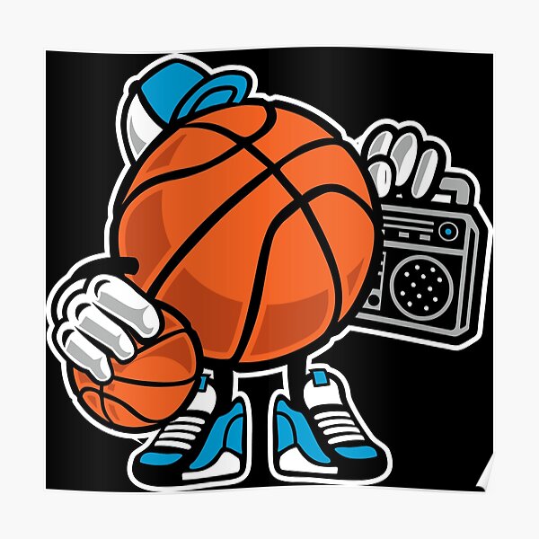 "Street Basketball Jam" Poster by MisfitInVisual Redbubble