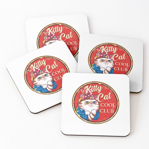 Item preview, Kitty Cat Cool Club Motorcycle Patch Funny Kitten designed and sold by Mrspink16.