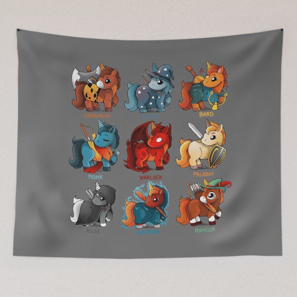 Item preview, Unicorn Play Role Game designed and sold by VallinArt.