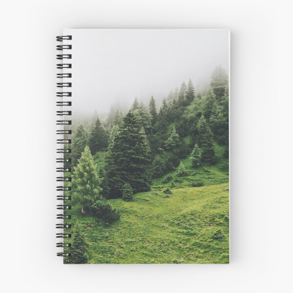 Item preview, Foggy mysterious forest photography designed and sold by brabikate.