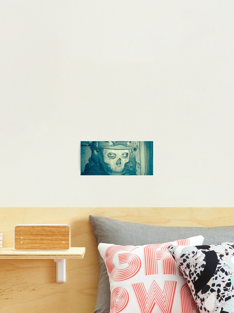 Thumbnail 2 of 3, Photographic Print, Ghost Simon Riley designed and sold by Riskyht.