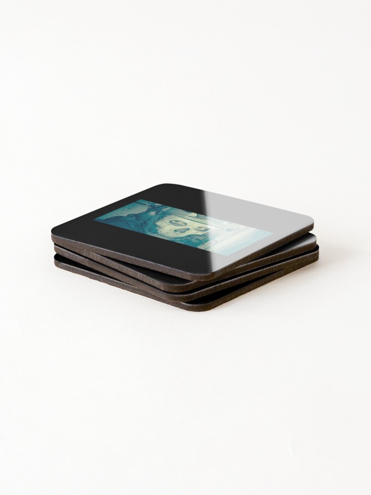 Thumbnail 4 of 5, Coasters (Set of 4), Ghost Simon Riley designed and sold by Riskyht.