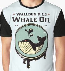 Walldun & Co Whale Oil Graphic T-Shirt