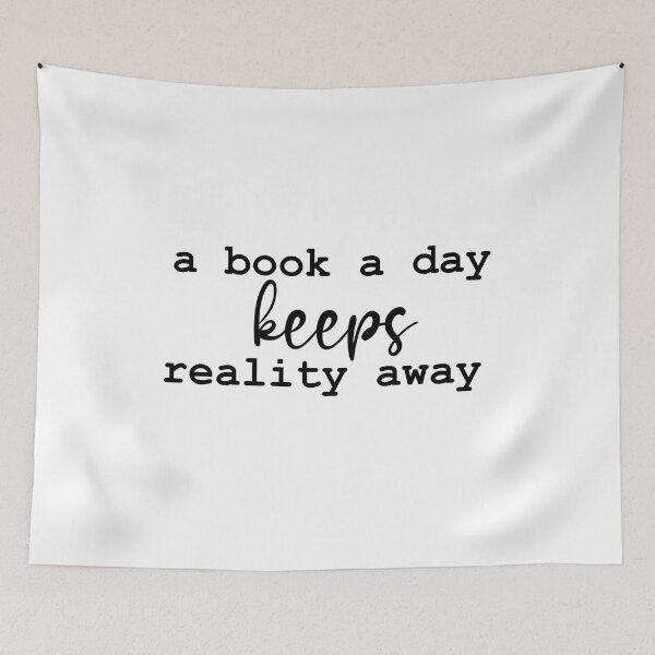 Item preview, A Book A Day Keeps Reality Away I Book Lover Gift Ideas designed and sold by younghopes.