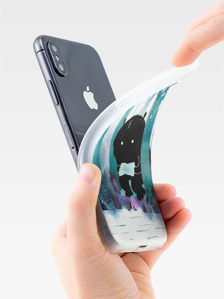 Thumbnail 4 of 5, iPhone Case, A Quiet Spot designed and sold by littleclyde.