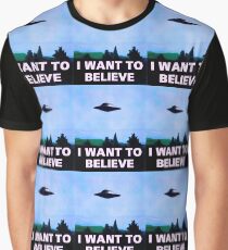 I WANT TO BELIEVE Graphic T-Shirt