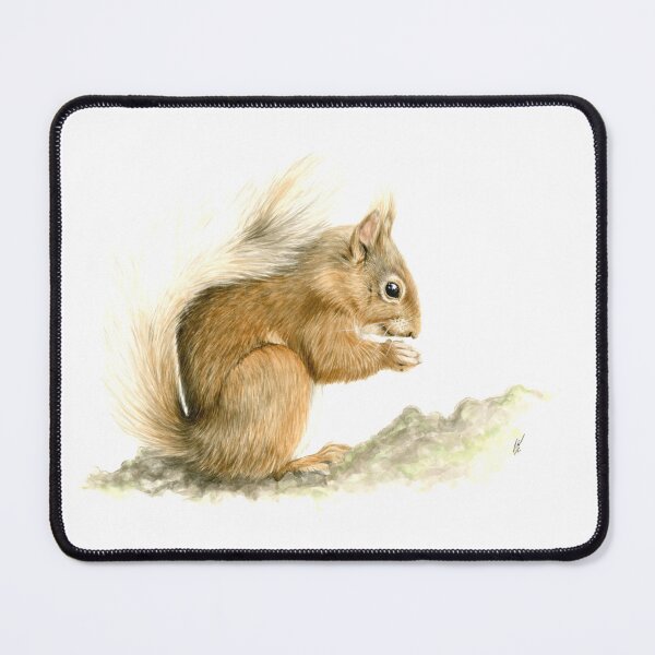 Item preview, Red squirrel designed and sold by RozThompsonArt.
