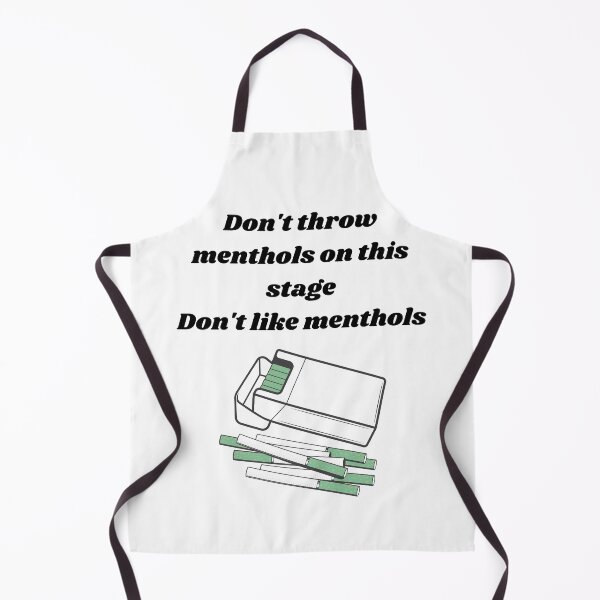 Item preview, Don't Throw Menthols on This Stage Matt Healy designed and sold by Femme Pastel Collective.