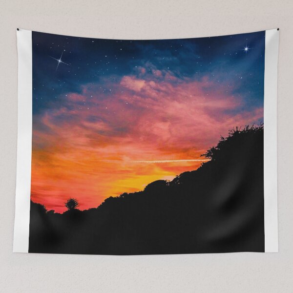Item preview, Fiery sky (MKW-LS.9) designed and sold by Katrina Morgan.